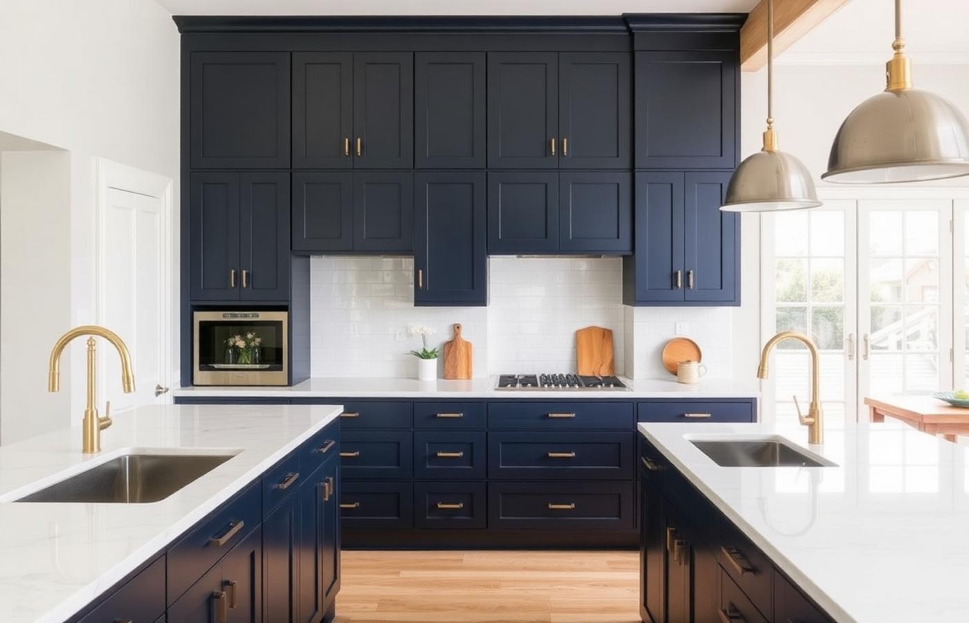 Dated Galley to Open-Plan Kitchen — after